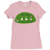 run away and keep going Ladies Fitted T-Shirt