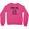 March Girl Crewneck Sweatshirt
