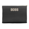 boss funny Accessory Pouches