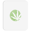 cannabis finger printing Mousepad