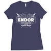 save endor Ladies Fitted T-Shirt