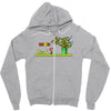 revenge of the turtles Zipper Hoodie