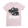 come play with my nuts Ladies Fitted T-Shirt