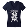 gemini Women's V-Neck T-Shirt