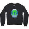 the green frog Crewneck Sweatshirt