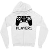 player stick Zipper Hoodie
