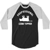 pro cow tipper tipping funny 3/4 Sleeve Shirt