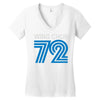 wing chun 72 retro Women's V-Neck T-Shirt