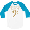 the way of bassline 3/4 Sleeve Shirt
