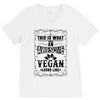 Awesome Vegan V-Neck Tee