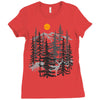 deers Ladies Fitted T-Shirt