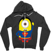 minion parody superman Zipper Hoodie
