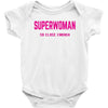 superwoman fighting diabetes Baby Onesie