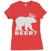 beer Ladies Fitted T-Shirt
