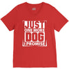 Just One More Dog I Promise V-Neck Tee