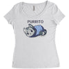 blanket purrito Women's Triblend Scoop T-shirt