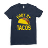 body by tacos funny Ladies Fitted T-Shirt