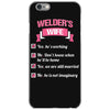 welder's wife iPhone 6/6s Case