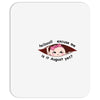 August Peeking Out Asian Baby Girl Mousepad