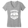 thunder girls Women's V-Neck T-Shirt