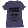 Dear Husband, Love, Your Favorite Ladies Fitted T-Shirt