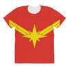 captain marvel All Over Women's T-shirt
