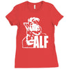 alf  fun shirt serie kult katze au&szlig;erirdisches lustig retro klassik Ladies Fitted T-Shirt