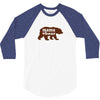 Mama love bear 3/4 Sleeve Shirt