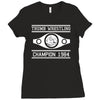 thumb wrestling champion 1984 Ladies Fitted T-Shirt