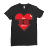 Love Ladies Fitted T-Shirt