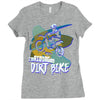 motorbike, love riding my dirtbike 1 Ladies Fitted T-Shirt