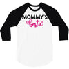 mommy's bestie 3/4 Sleeve Shirt