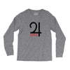 moment red Long Sleeve Shirts