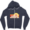 same tit different day Zipper Hoodie