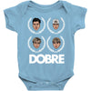 dobre twins dobre brother Baby Bodysuit
