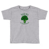 one cheer for broccoli Toddler T-shirt