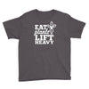 eat plants lift heavy Youth Tee