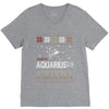 santa aquarius christmas ugly t shirts V-Neck Tee
