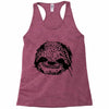 ask me why i'm lazy sloth! Racerback Tank