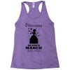 Princesses Are Born In March Racerback Tank