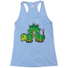 funny animal Racerback Tank