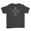 i'm not short i'm elf sized Youth Tee