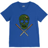 skull grass V-Neck Tee