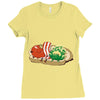 blt together forever Ladies Fitted T-Shirt