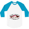 February Peeking Out Baby Girl 3/4 Sleeve Shirt
