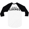 Life Begins at Forty 1978 the Birth of Legends 3/4 Sleeve Shirt