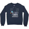Family Trip To Moon Crewneck Sweatshirt