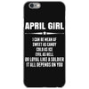 Super April Girl iPhone 6/6s Case