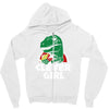 clever girl Zipper Hoodie
