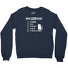 meow meaning Crewneck Sweatshirt